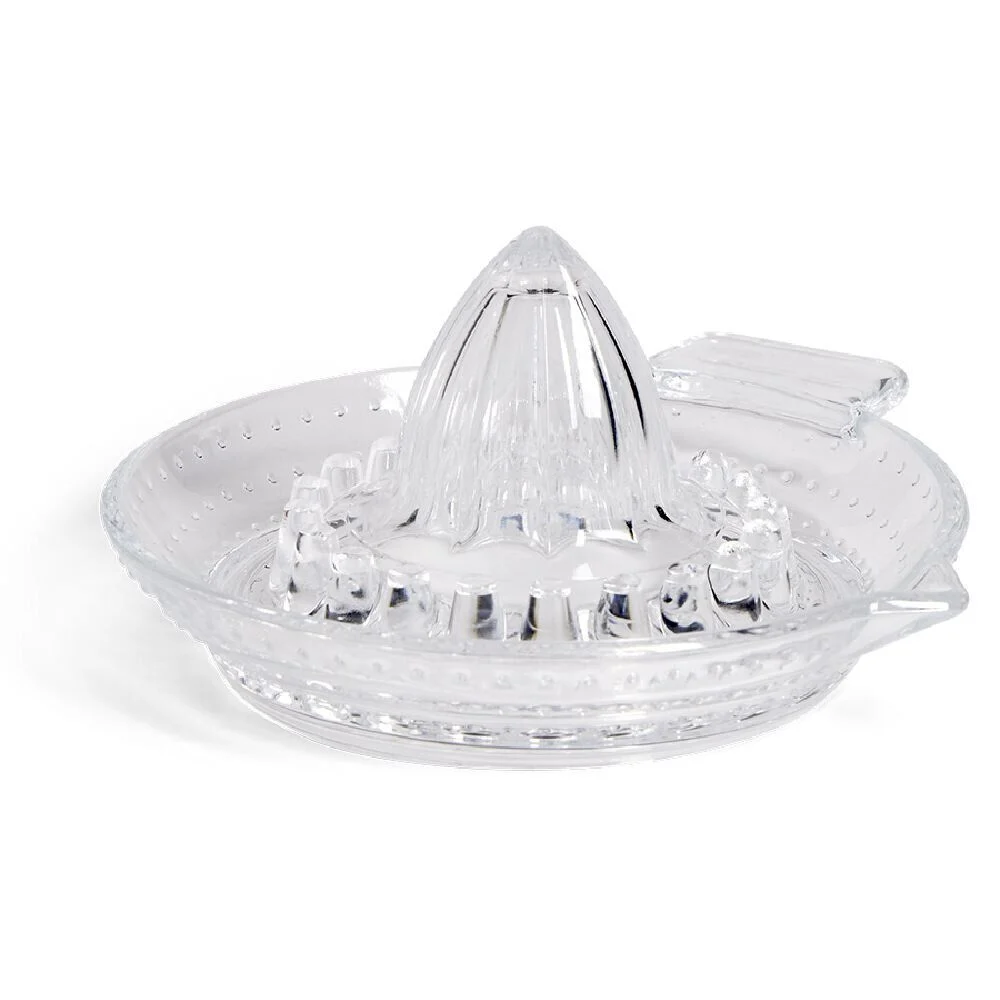 Presse citron en verre Ø13xH6,5cm