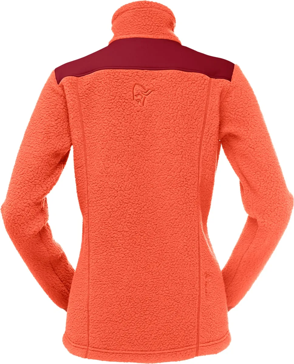 Norrøna Women's Trollveggen Thermal Pro Jacket Orange Alert