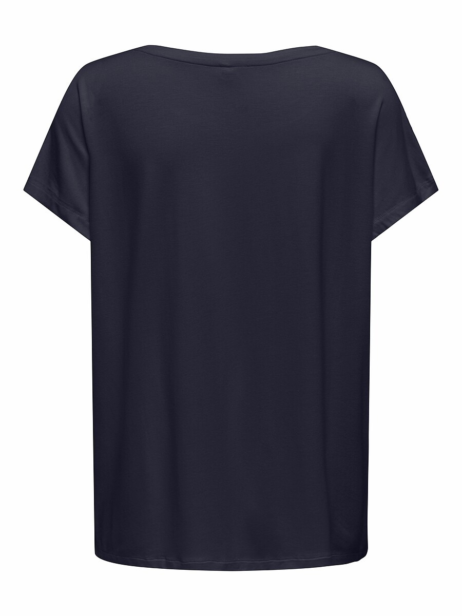 ONLY PLAY<br>Camiseta com gola redonda e mangas curtas