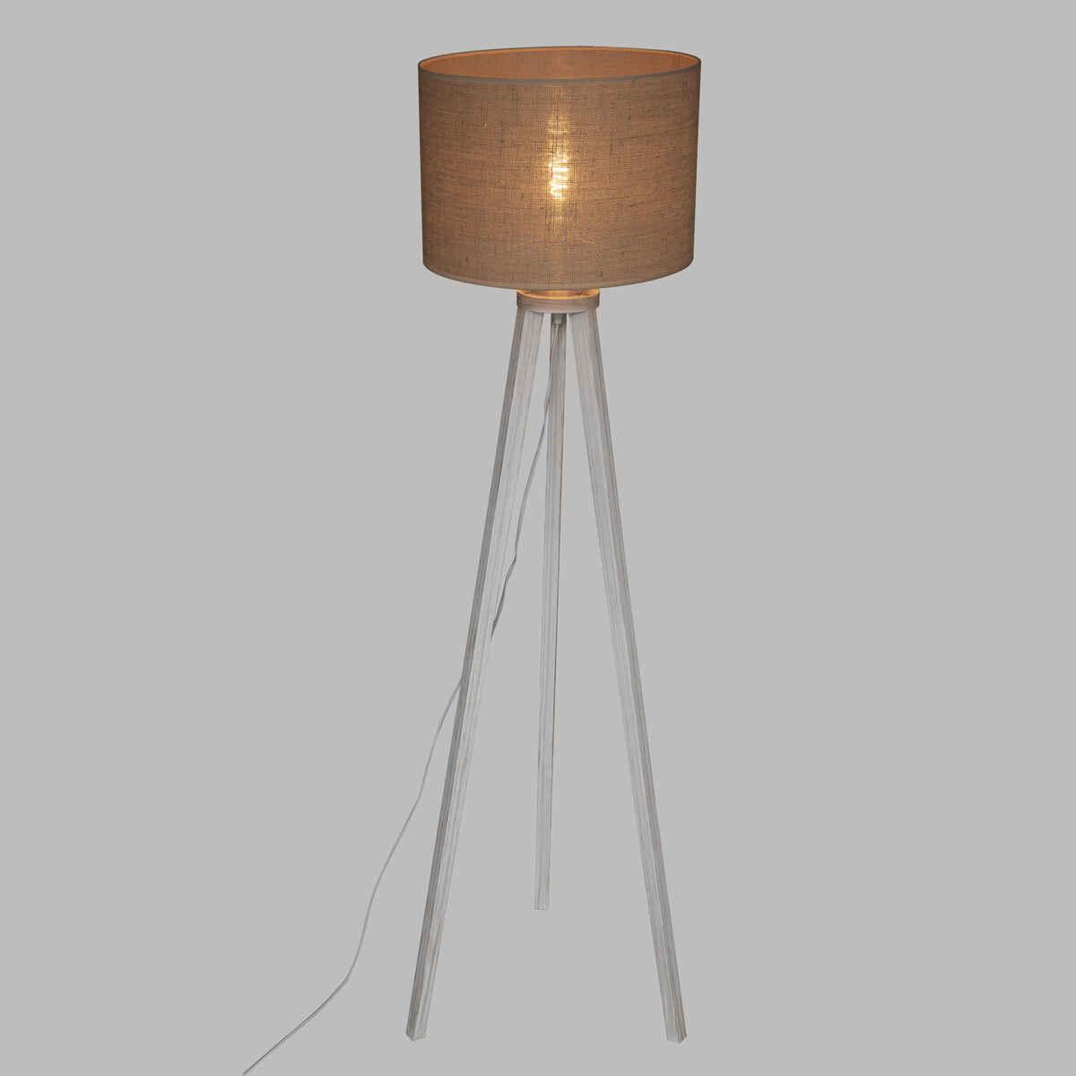 LAMPADAIRE TREPIED ELVA NATUREL H.143CM