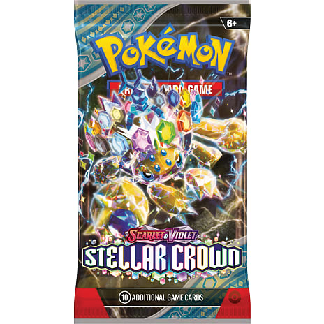 Pokémon TCG Scarlett & Violet - Stellar Crown booster-pakke