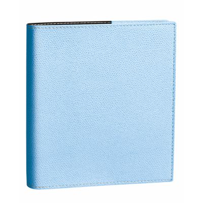 Quo Vadis Club - Agenda JAJ Executif - 2025 - semainier - standard / M - 160 x 160 mm - portrait - papier blanc - couleur unique - couverture bleu ciel - synthétique