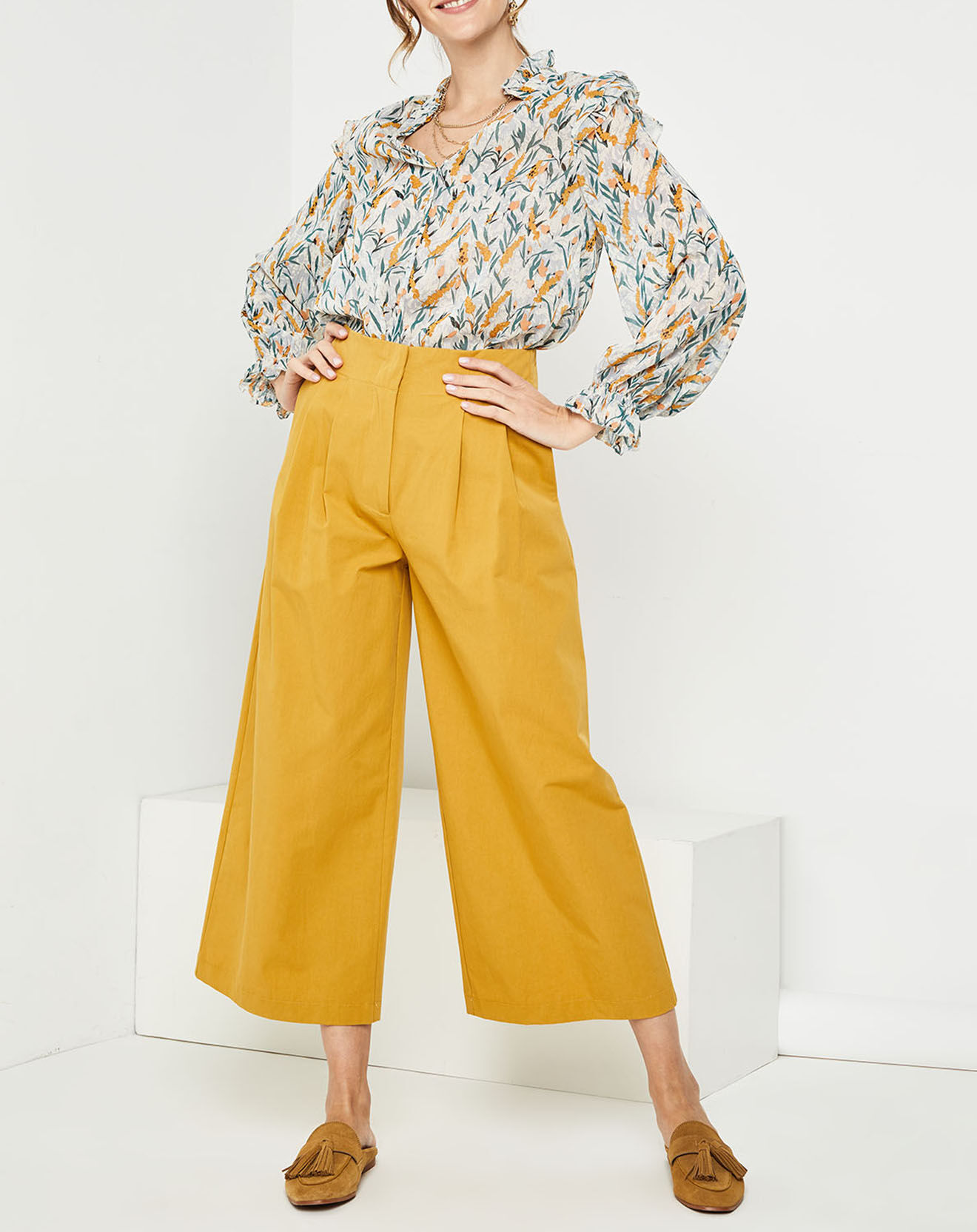 See u Soon Top Mila rose/orange