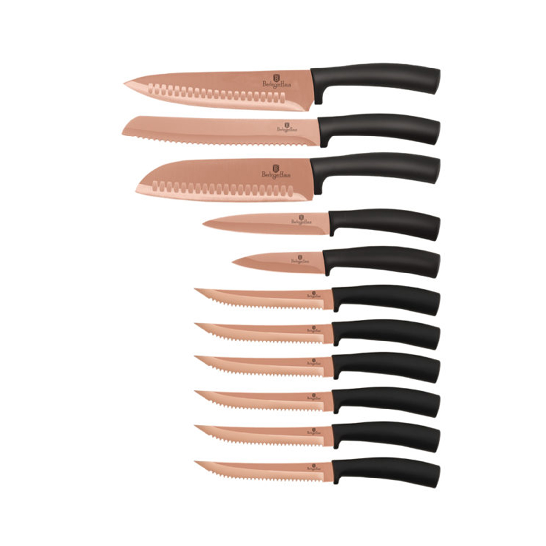 Berlinger Haus 11-teiliges Messer-Set rose-gold