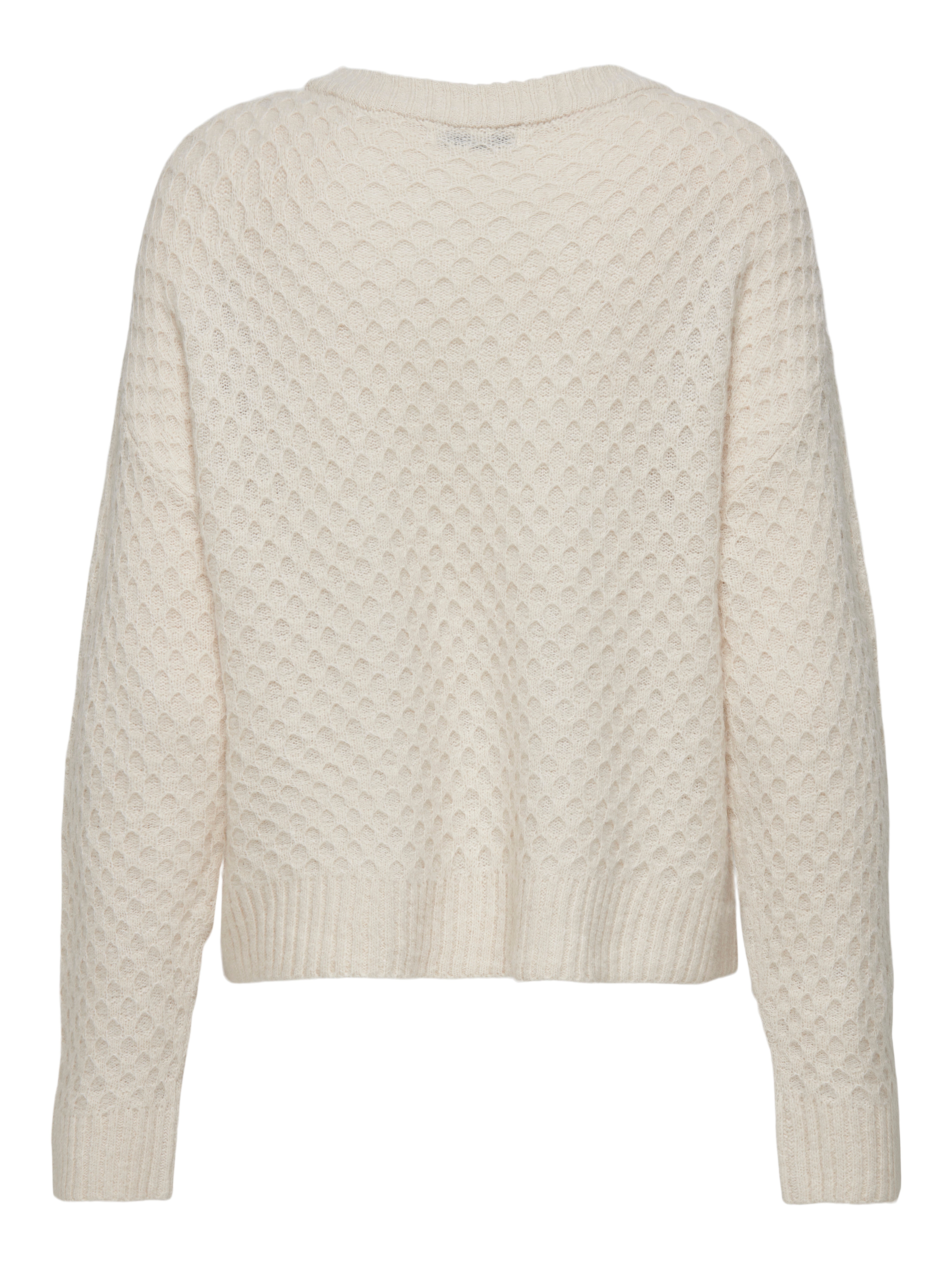 JDYBIGUM Strickpullover Whitecap Gray