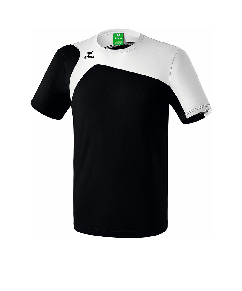 Erima Club 1900 2.0 T-Shirt Kids Schwarz Weiss