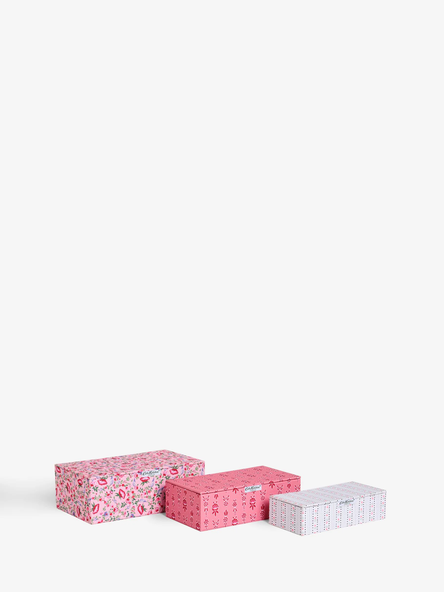 Cath Kidston set van 3 opbergdozen