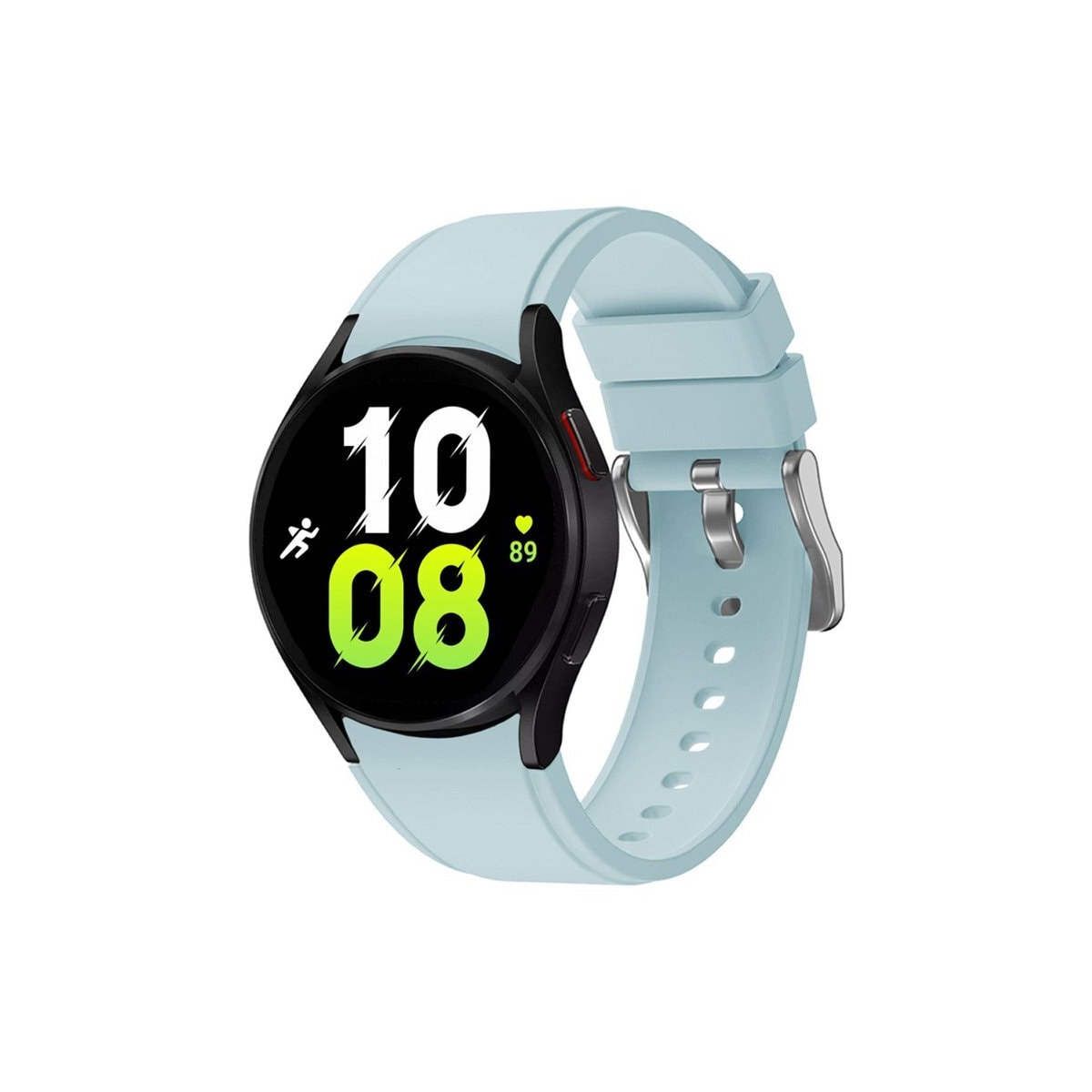 Silikon armbånd No-Gap Samsung Galaxy Watch 5 (44mm) - Lyse blå