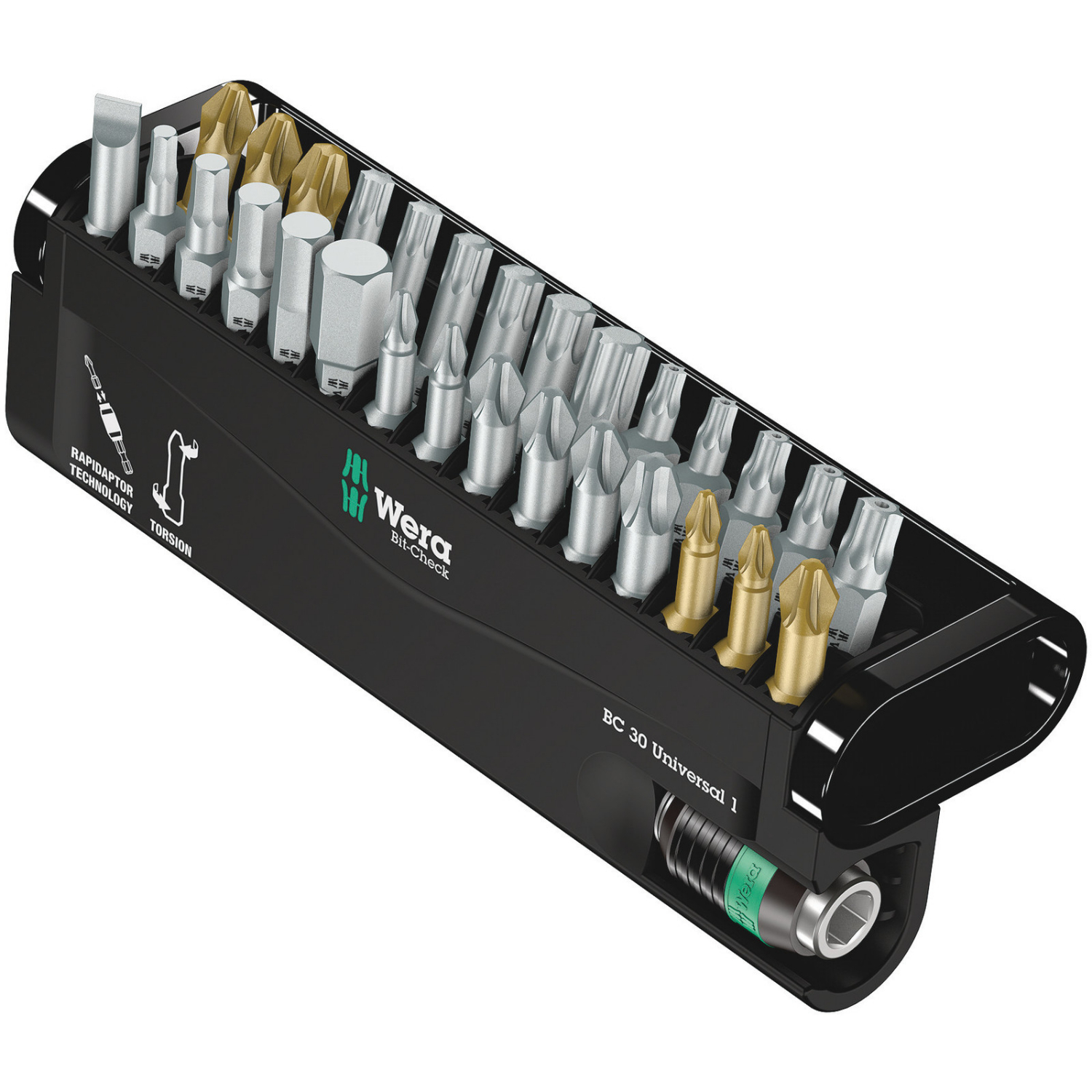 Wera 5056440001 30-delige Bit-Check Universal Bitset