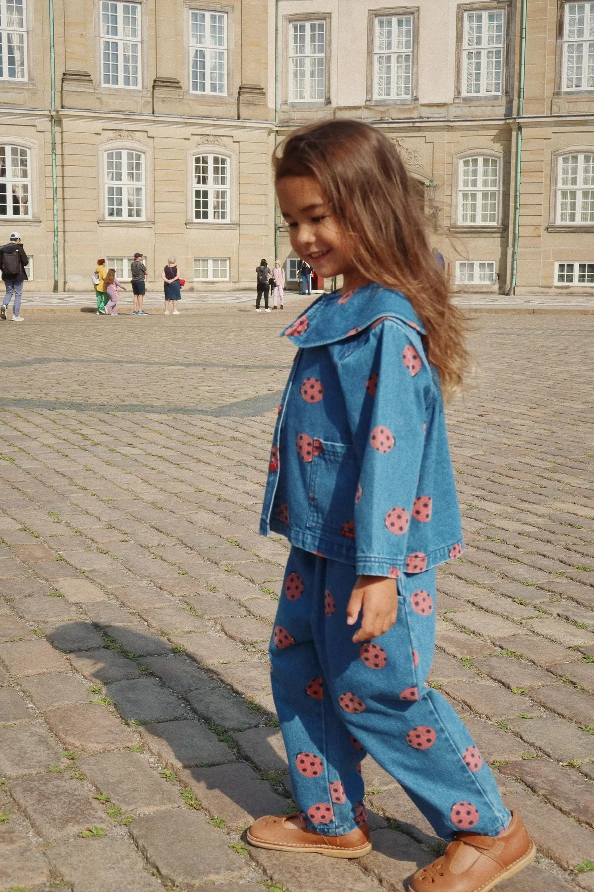 Konges Sløjd Magot Ladybug Frill Pants Gots Ks102216