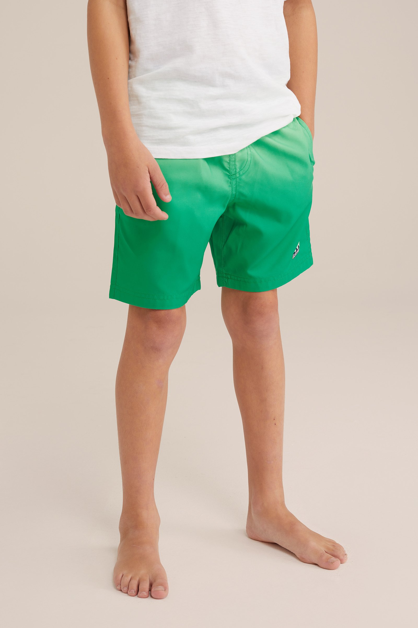 Jongens zwemshort WE Fashion Lichtgroen