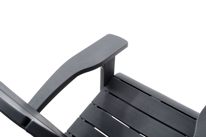 Keter Adirondack havestol 93 x 80,5 x 96,5 cm grafitgrå