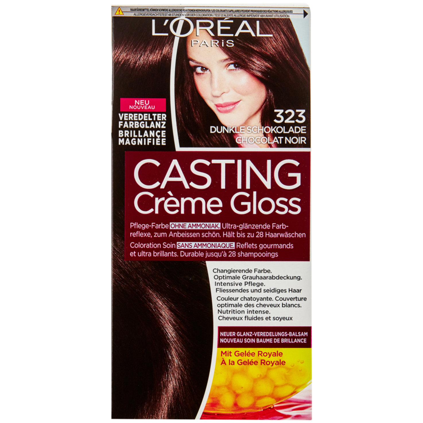 Casting Crème Gloss 323 Dunkle Schokolade