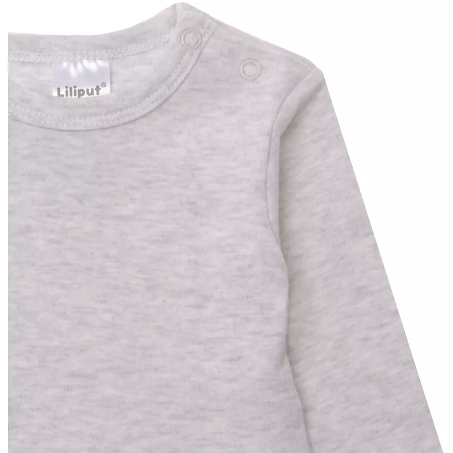 Liliput Langarmshirt grau melange grau