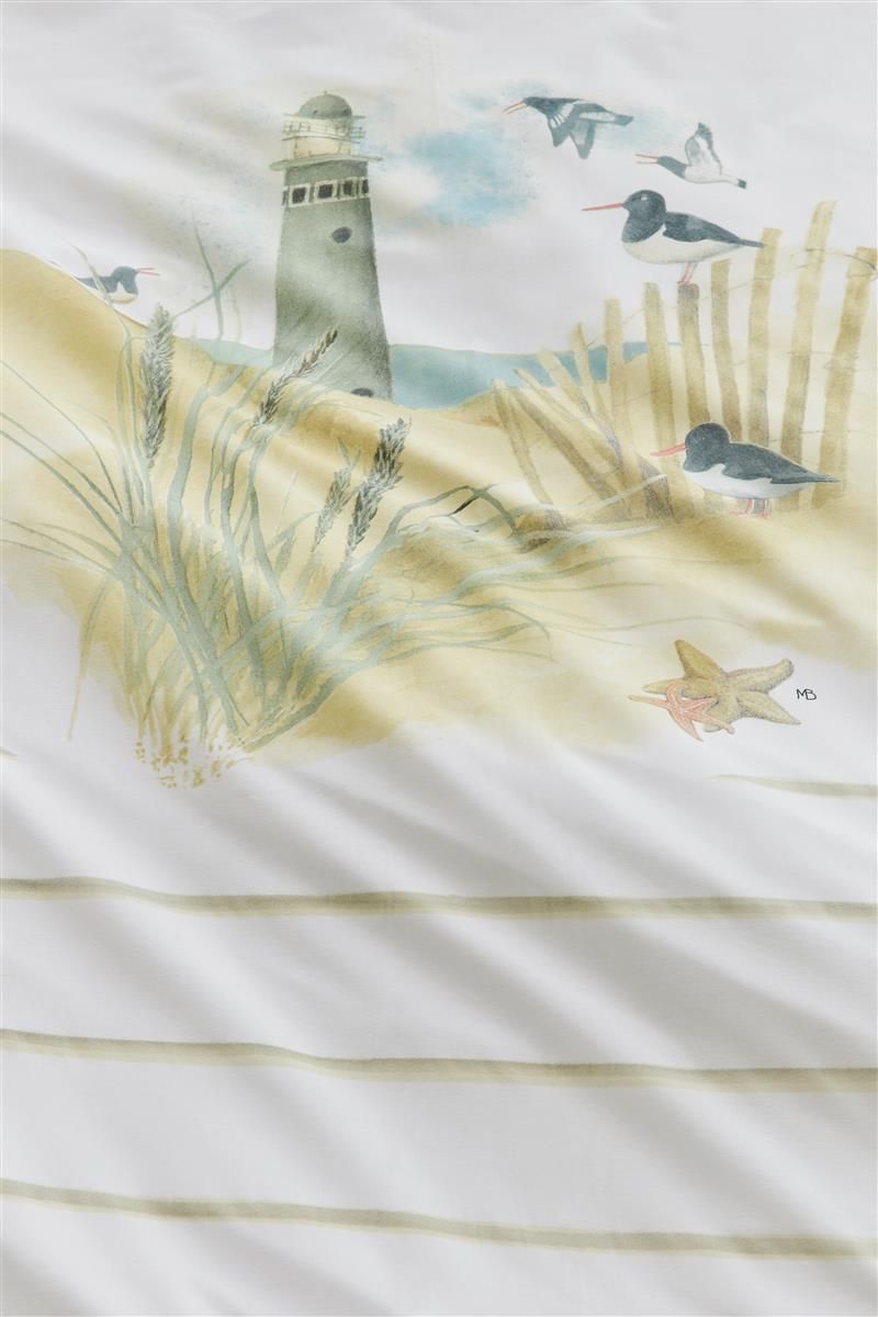Bettwäsche SUMMER TIDE 135x200 cm, mit 1 Kissen