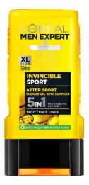 L'Oréal Men Expert Invincible Sport 5-In-1 Shower Gel - 300 ml.