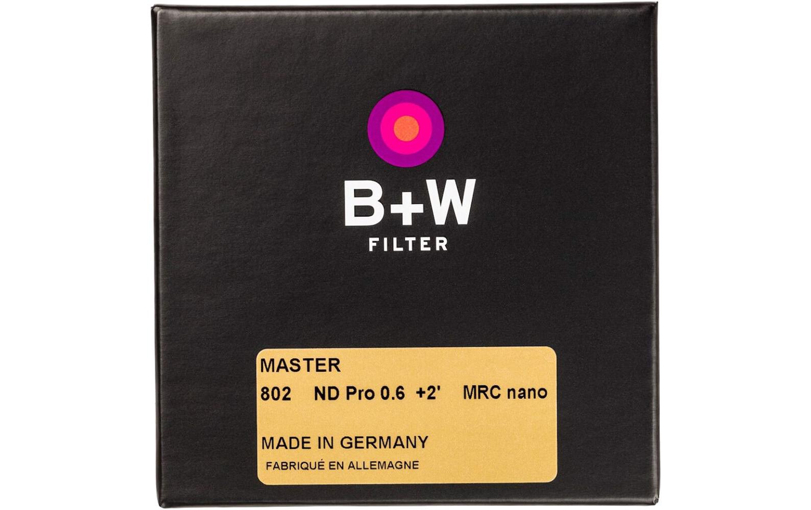Graufilter MASTER 802 ND 0.6 MRC nano – 60 mmNeutraldichtefilter ND 0.6