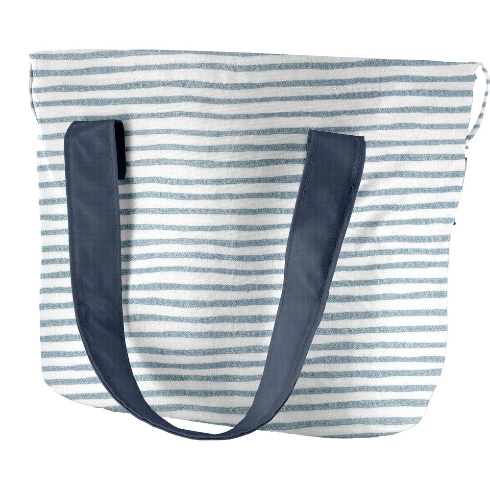 Sac Lunch Isotherme Rayé Bleu Blanc