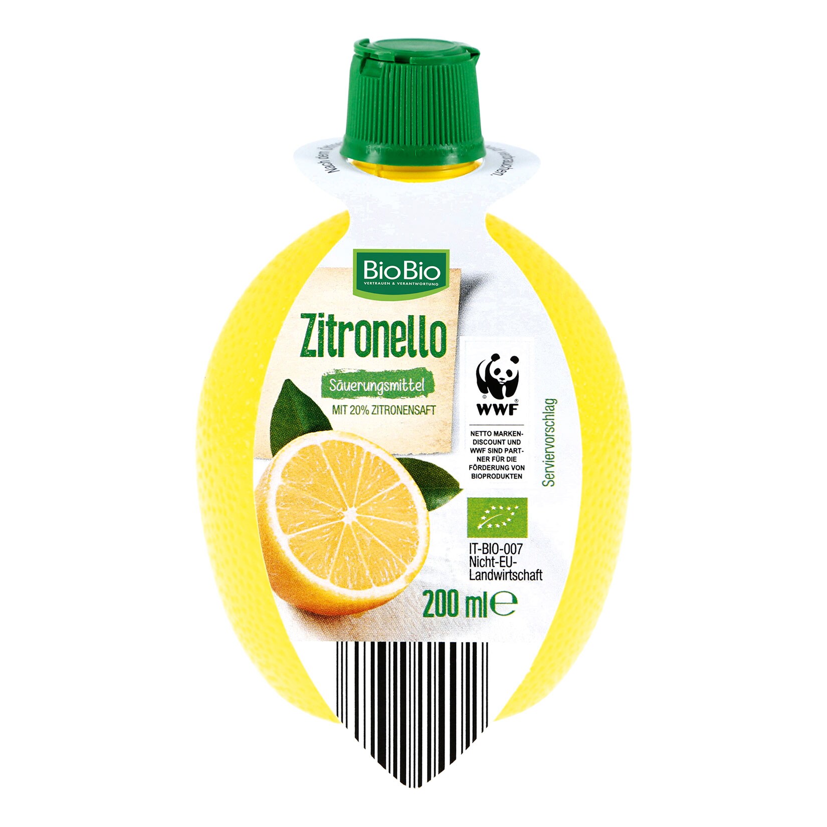 BioBio Zitronello 200 ml, verschiedene Sorten, 12er Pack