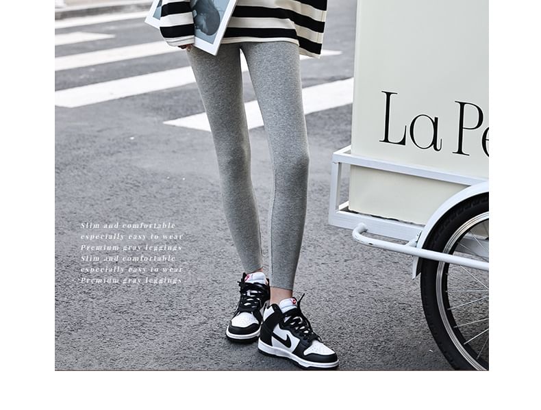 SHINSHIN - Hoge taille effen legging