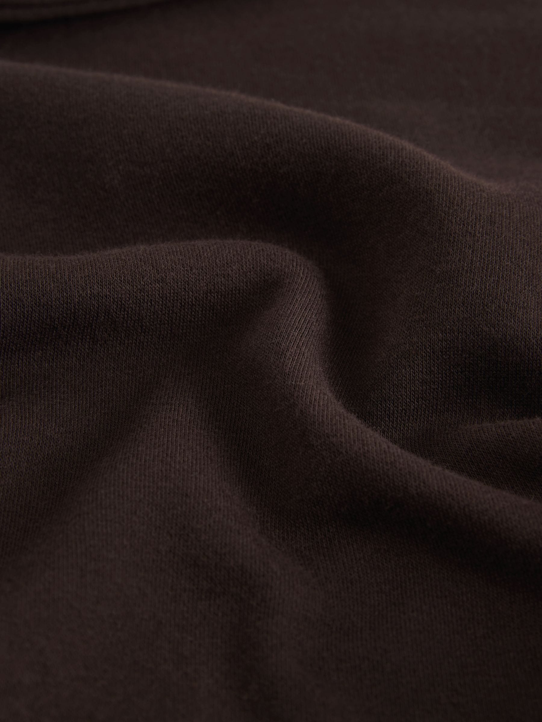 Chocoladebruin - Essentials sweatshirt met relaxte pasvorm, lange snit en zakken