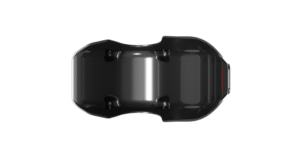 Res-TechX1 Carbon Seat gamestoel  (Geel)
