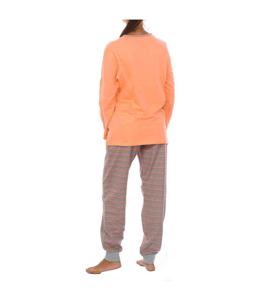 Winter pajamas GEOMETRICAL ORANGE
