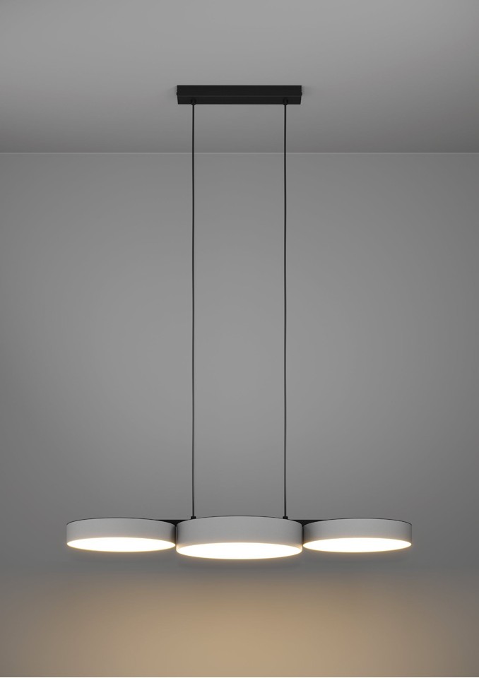 EGLO - Barbano-Z langbordspendel grå L84,5 - RGB + TW - Zigbee, Bluetooth