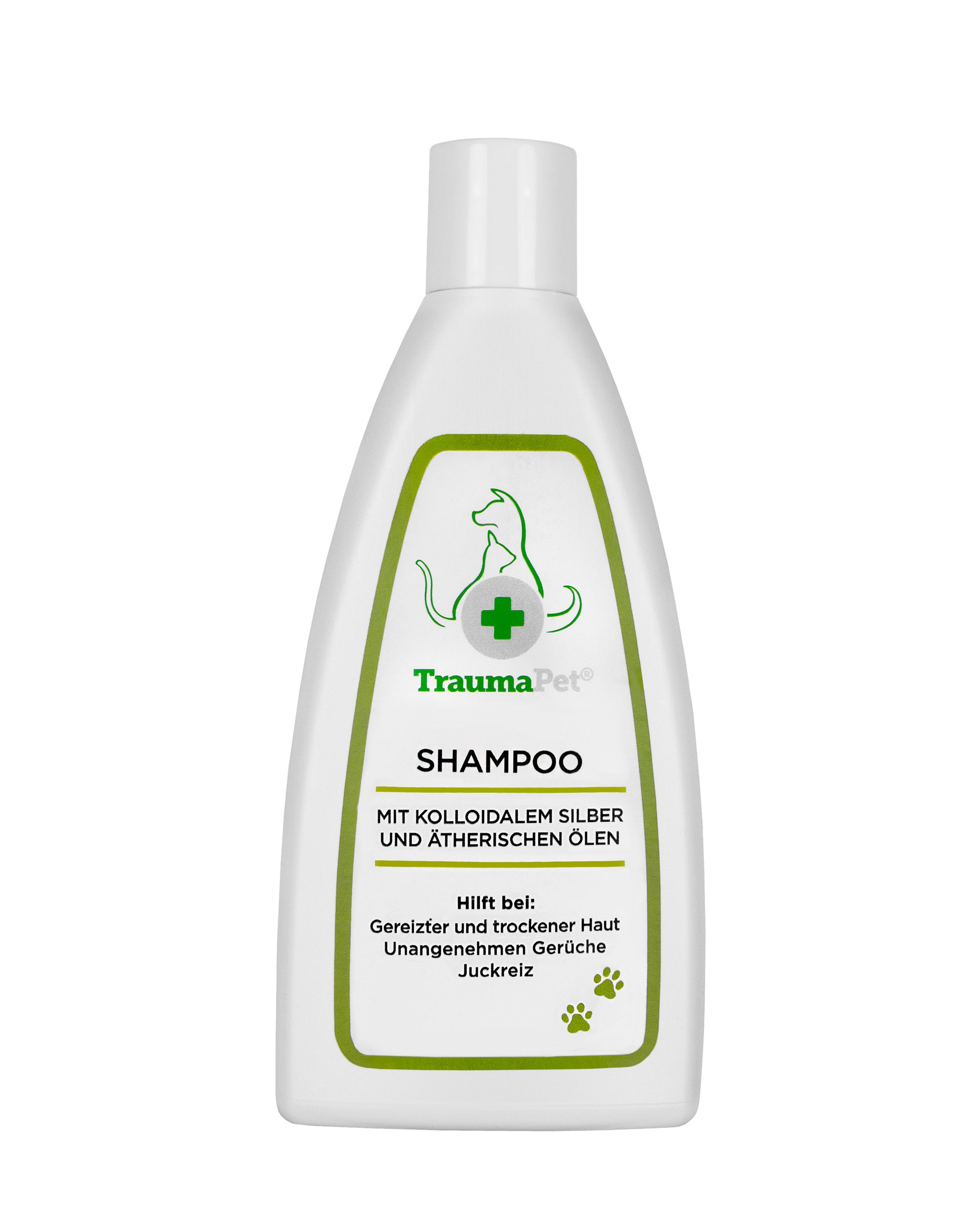 TraumaPet Shampoo mit kolloidalem Silber und ätherischen Ölen für Hunde und Katzen
