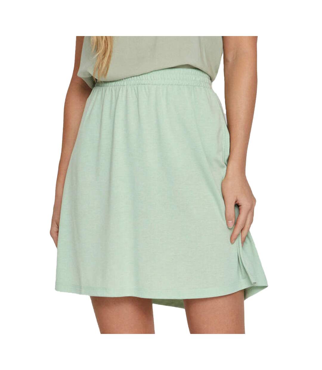 Jupe Vert Femme Vila Ney