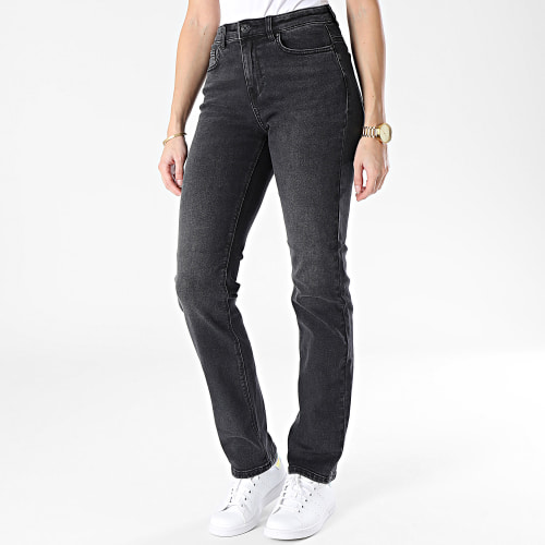 Jean Slim Femme Sui Mid Noir