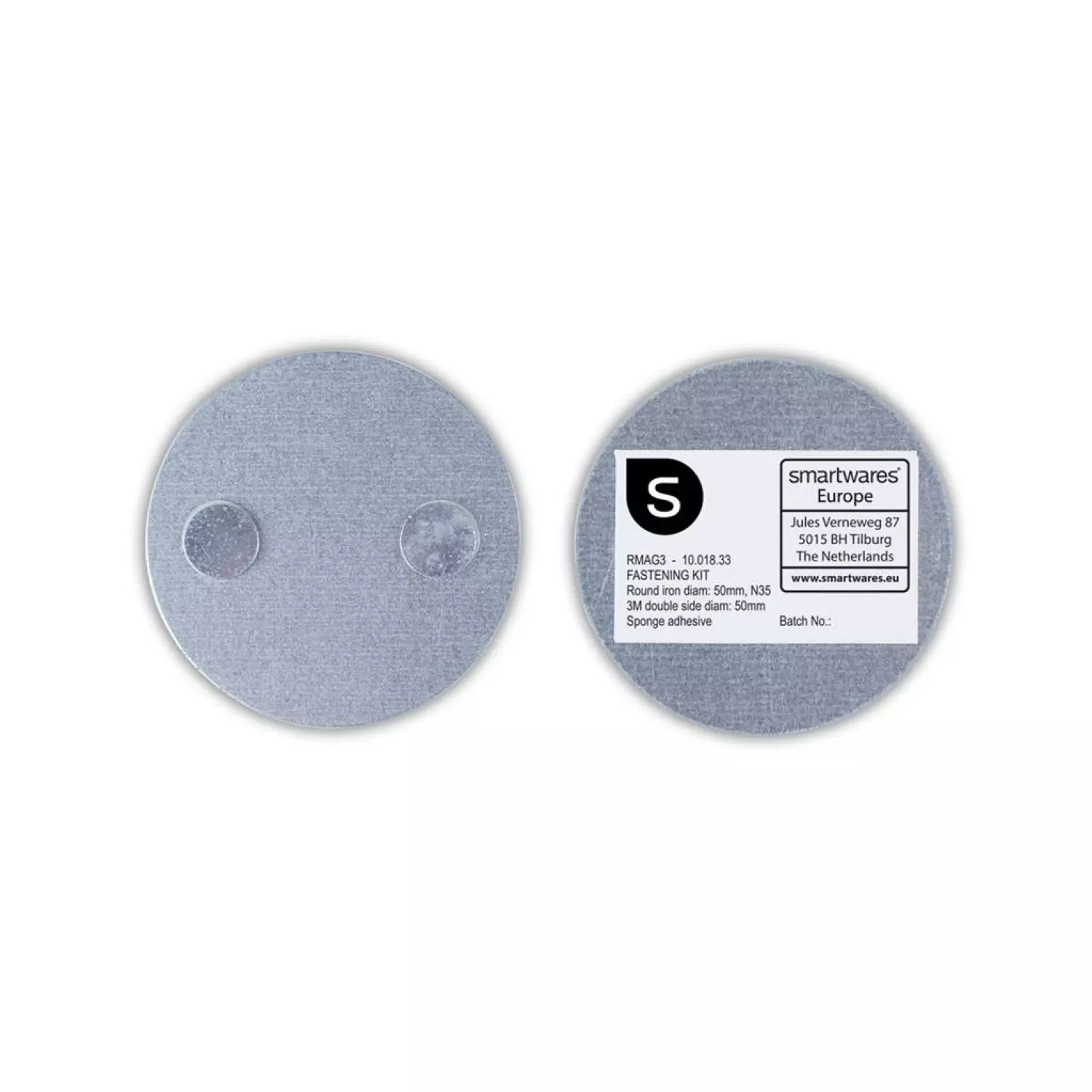 Smartwares 10.018.33 Universele bevestigingsset voor rookmelders - 2 stuks