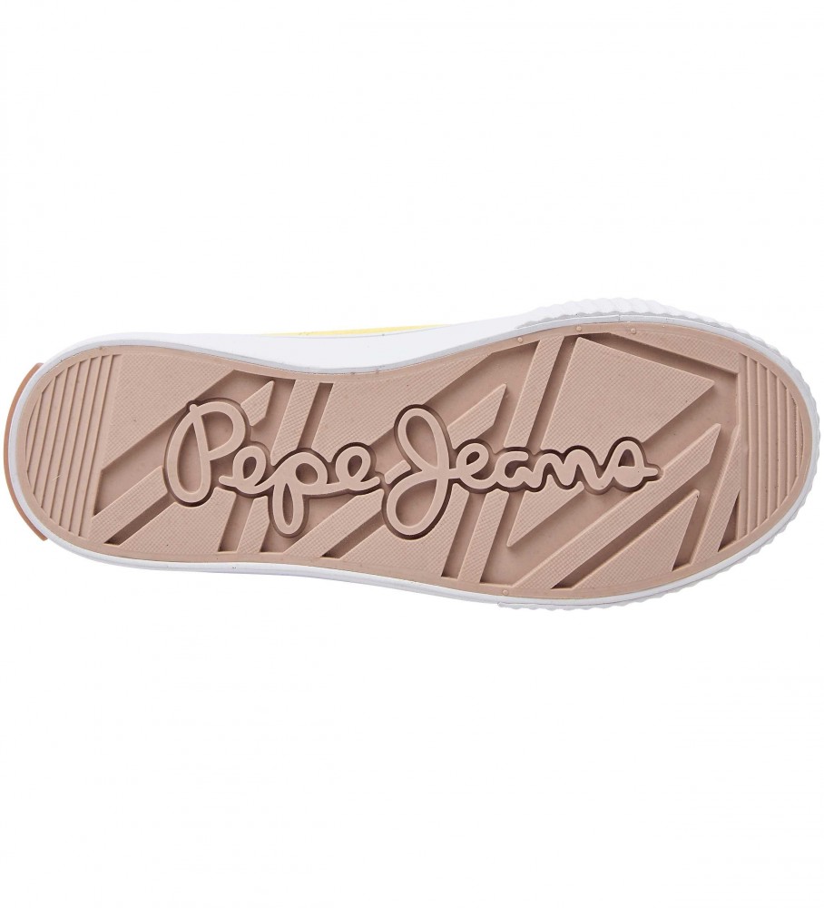 Pepe Jeans Tênis Ottis Log Amarelo