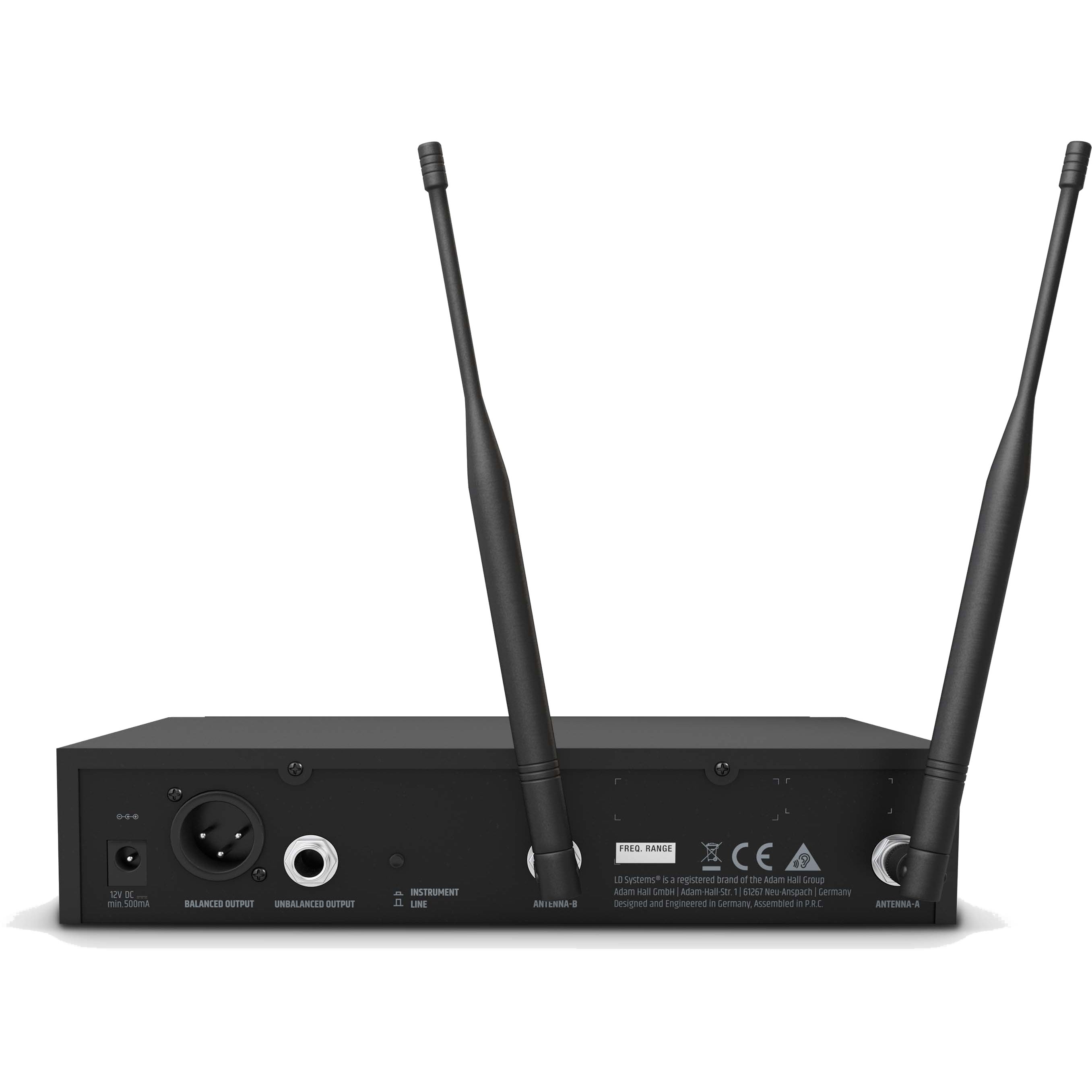 LD Systems U508 R ontvanger (bandgap + ISM)