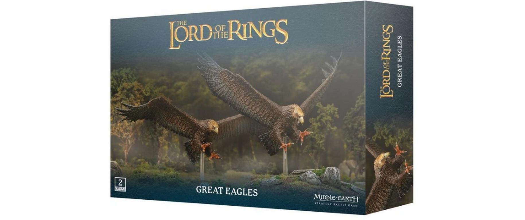 Figurenset Lord of the Rings Great EaglesLord of the Rings Riesenadler des Nebelgebirges – Bausatz