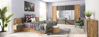 Kleiderschrank Forest Wildeiche 312 x 225 x 61 cm
