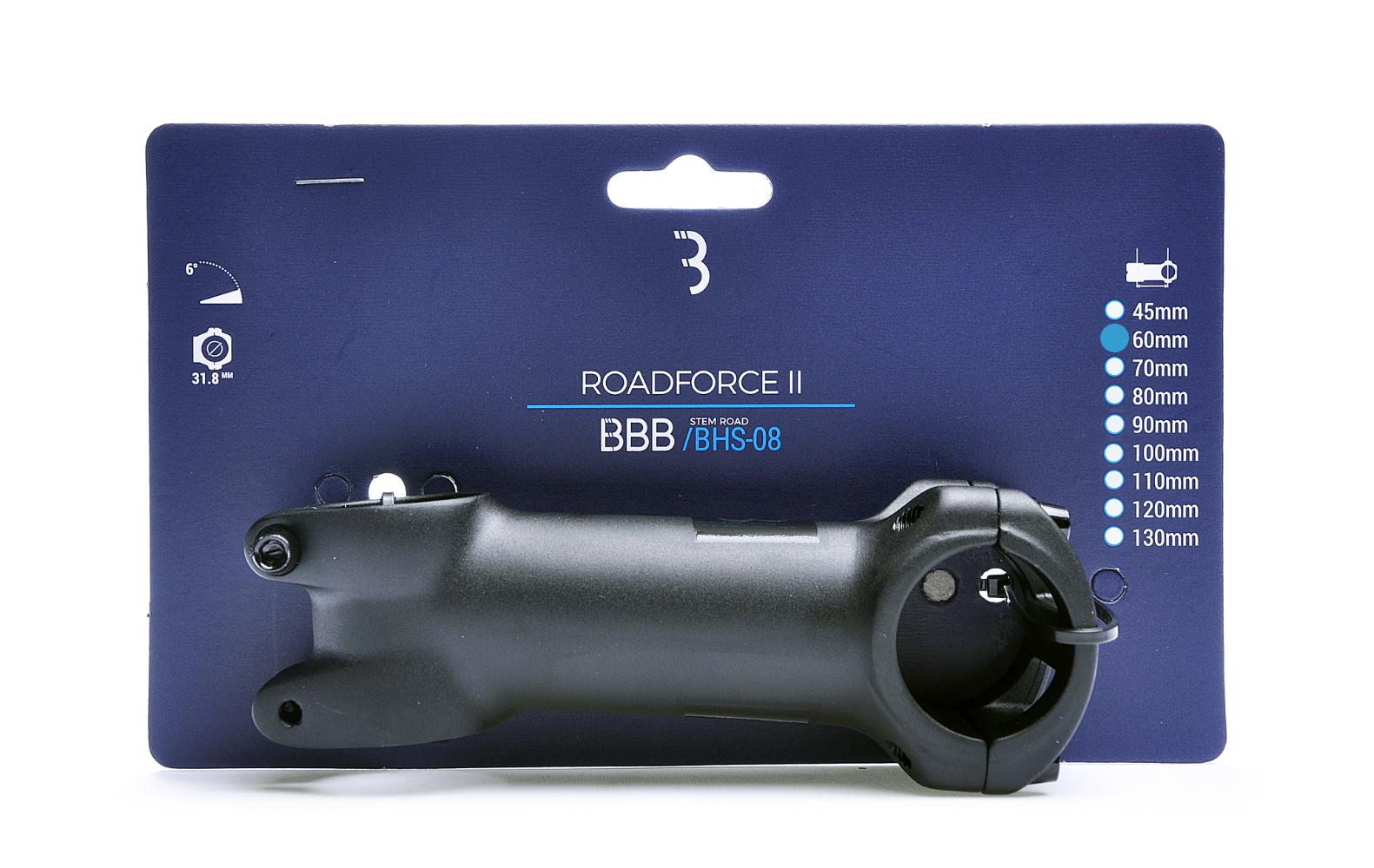 BBB RoadForce II frempind 60mm 60 mm sort