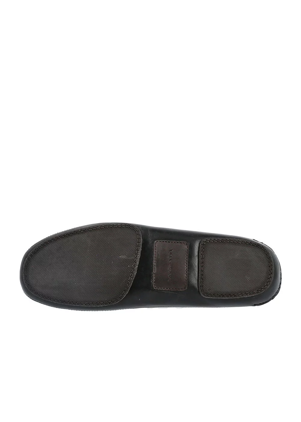 PANTOUFLE FUR TASSEL SLIPPERS CUIR NOIR