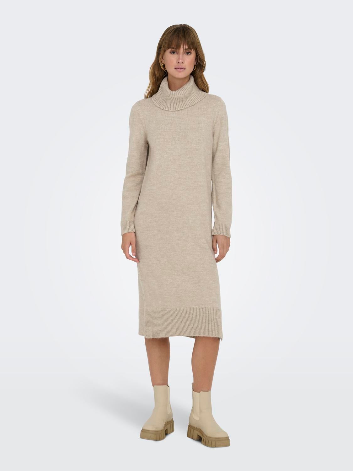 ONLBRANDIE Langes Kleid Pumice Stone