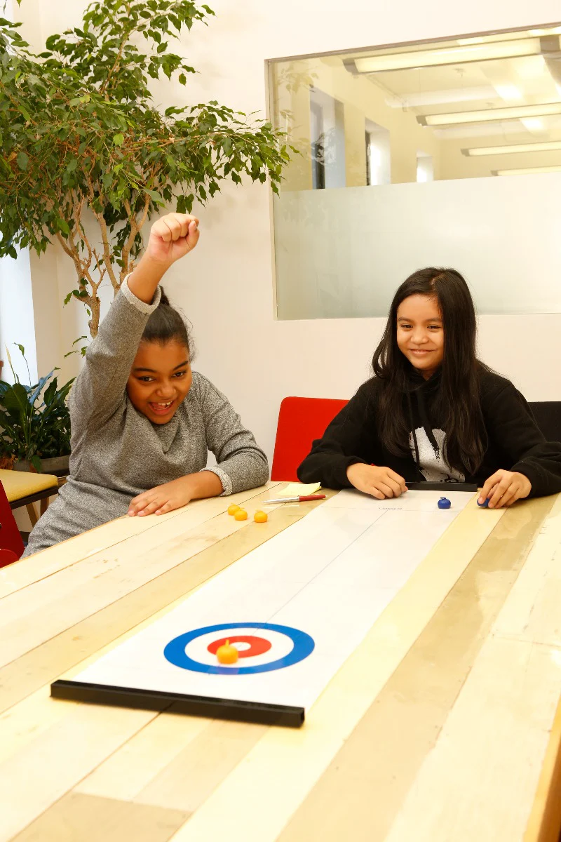 Kikkerland  Curling spil