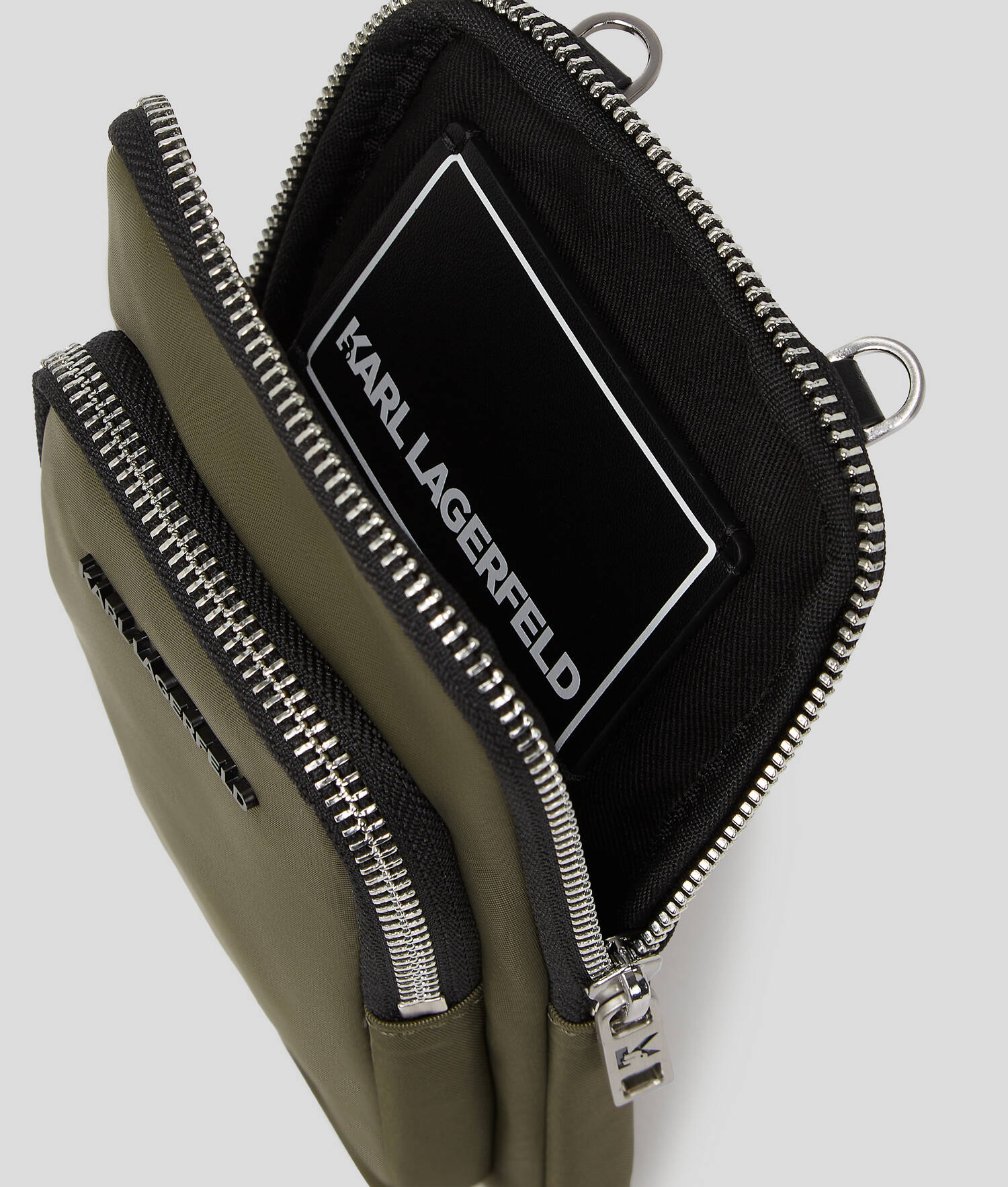 POCHETTE EN NYLON K/ESSENTIAL - Kaki
