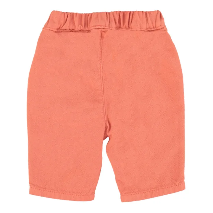 Piupiuchick Pantalon Baby Coton Bio | Corail