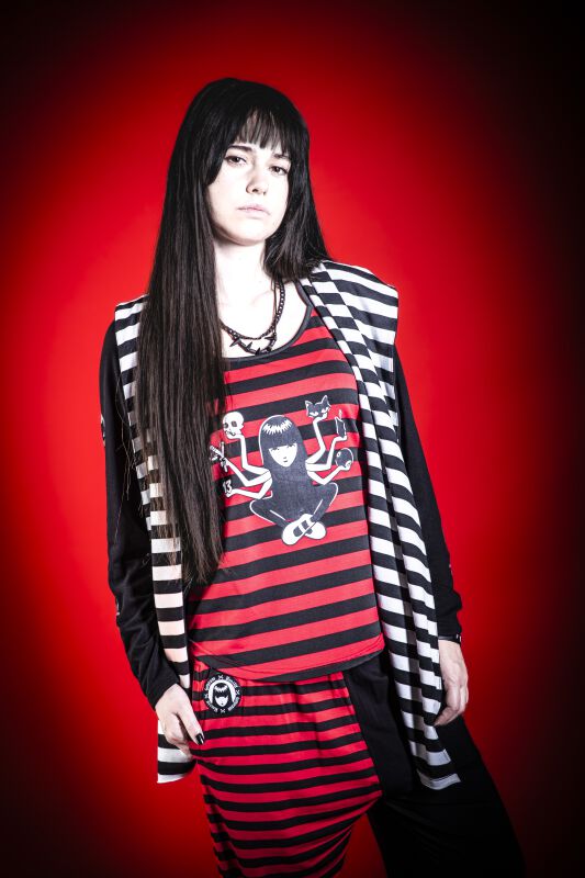 Gothicana X Emily the Strange - Gilet | Gothicana by EMP Cardigan