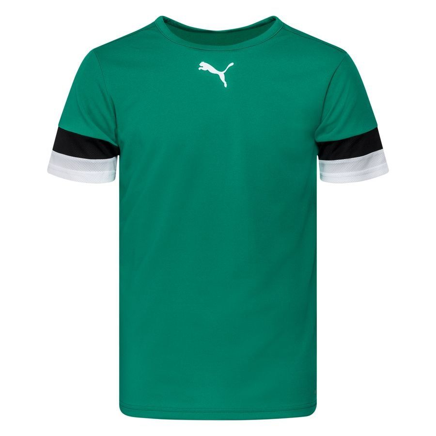 PUMA Maillot teamRISE - Vert/Noir/Blanc