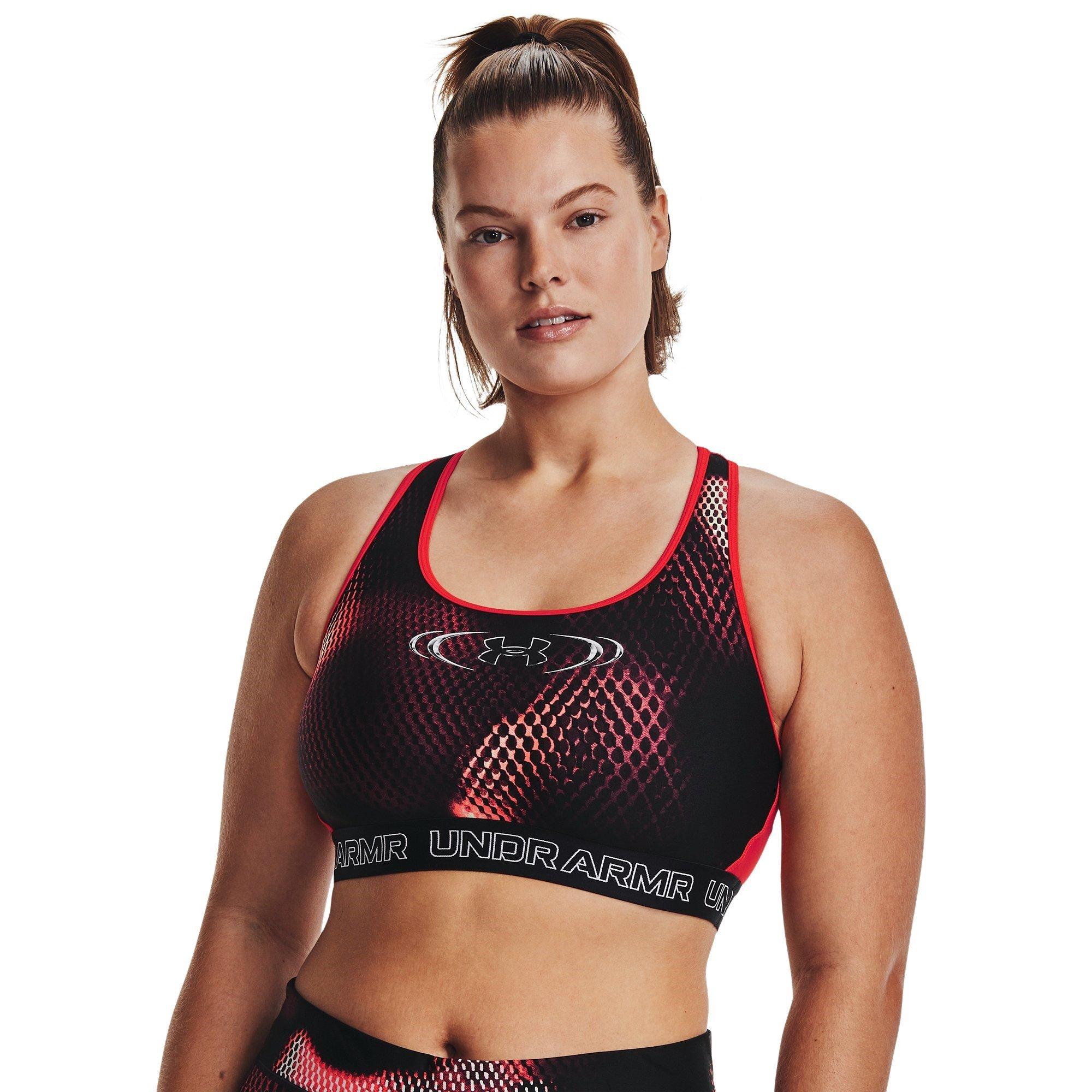Under Armour Under Armour Ua Authentics Mid Padless Medium Impact Sports Bra Womens