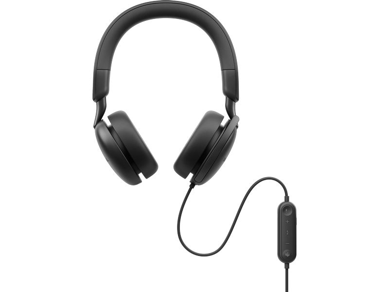 Dell Headset WH5024 Schwarz Kabelgebundenes Headset mit aktiver Geräuschunterdrückung