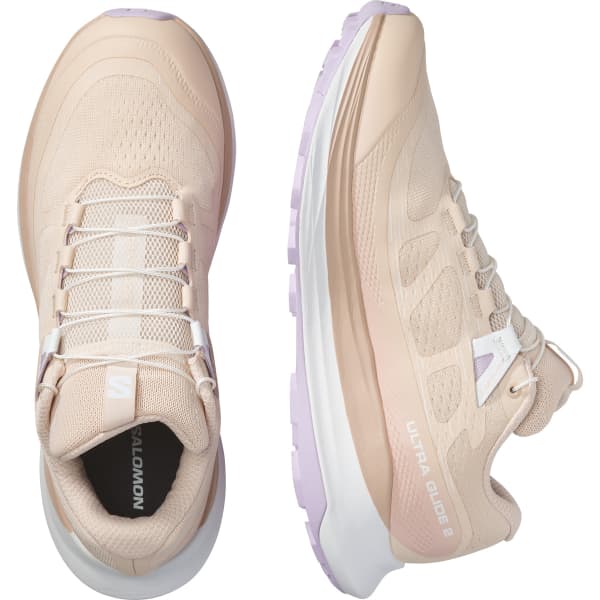 Chaussure trail SALOMON ULTRA GLIDE 2 W TENDER PEACH/ORCHID BLOOM/WHITE