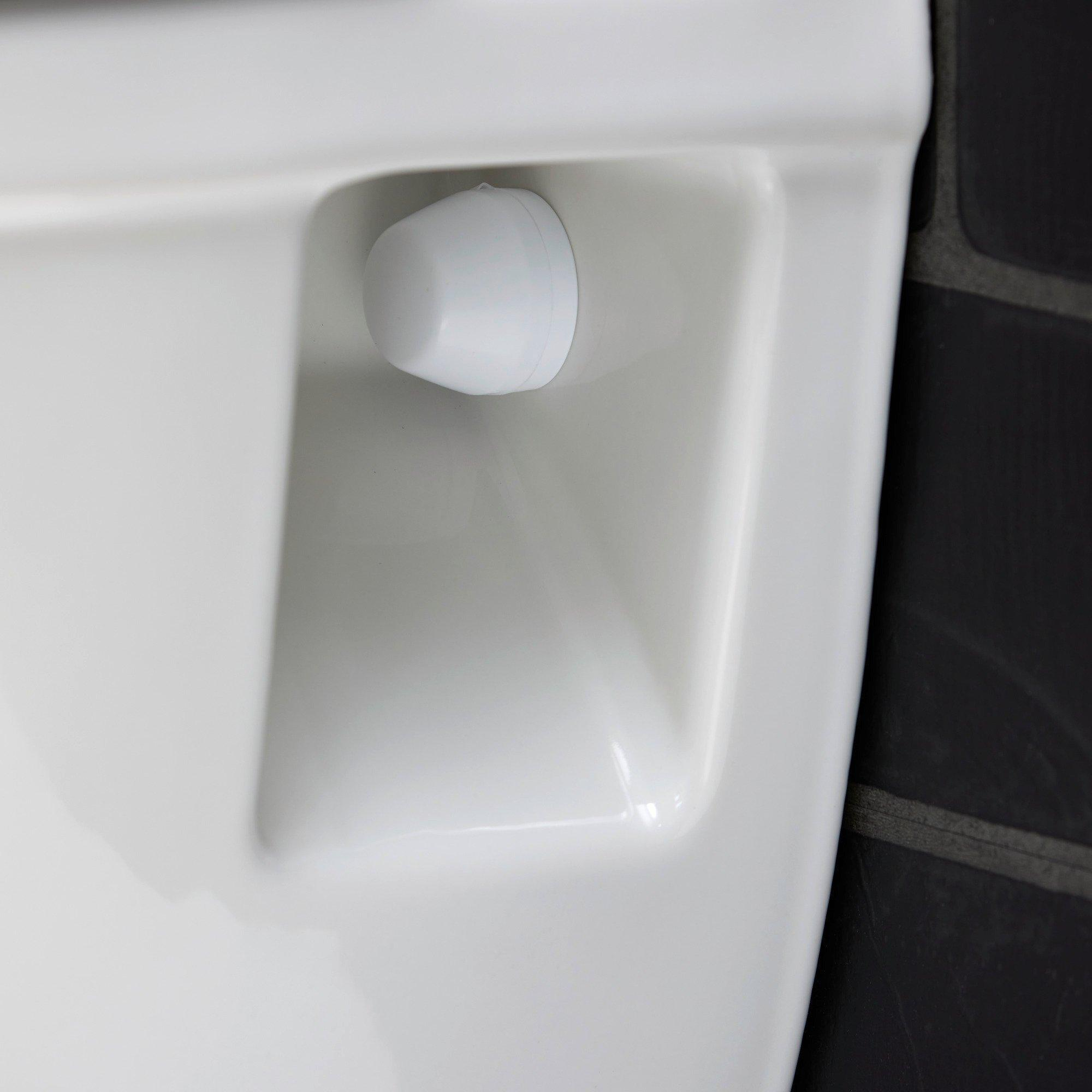 Duravit D-Neo randloos toilet wit glans