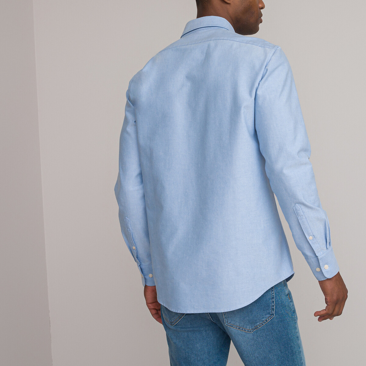 COLEÇÕES LA REDOUTE<br>Camisa Oxford reta Signature GILLES