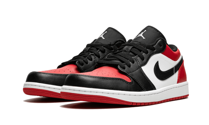 Air Jordan 1 Low Bred Toe (2021) - 48h Delivery